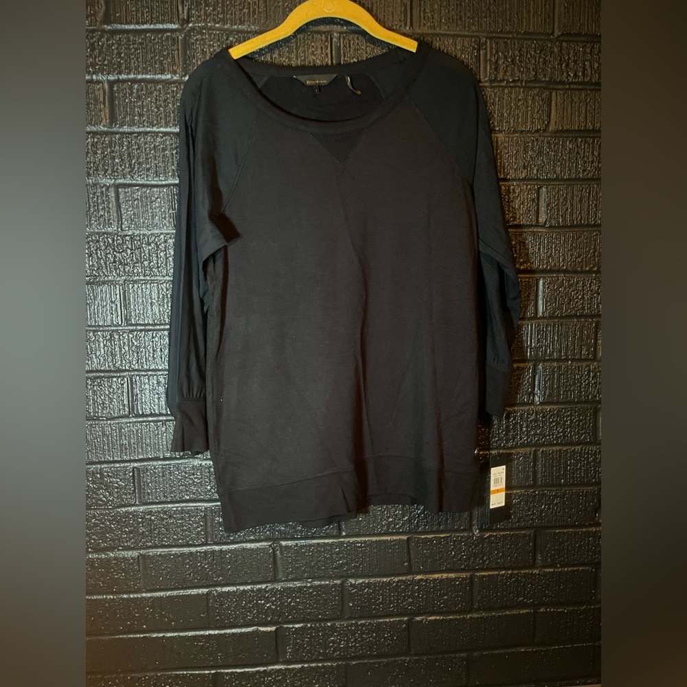 ✨Donna Karan Black Long Sleeve Top